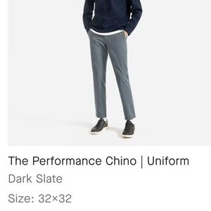 MENS Everlane Uniform Performance Chinos 32x32